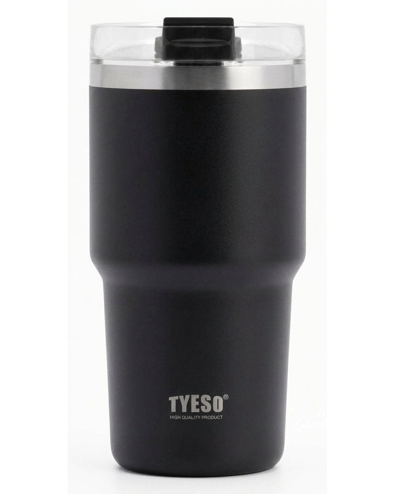Copo Térmico TYESO com Tampa e Canudo de Silicone