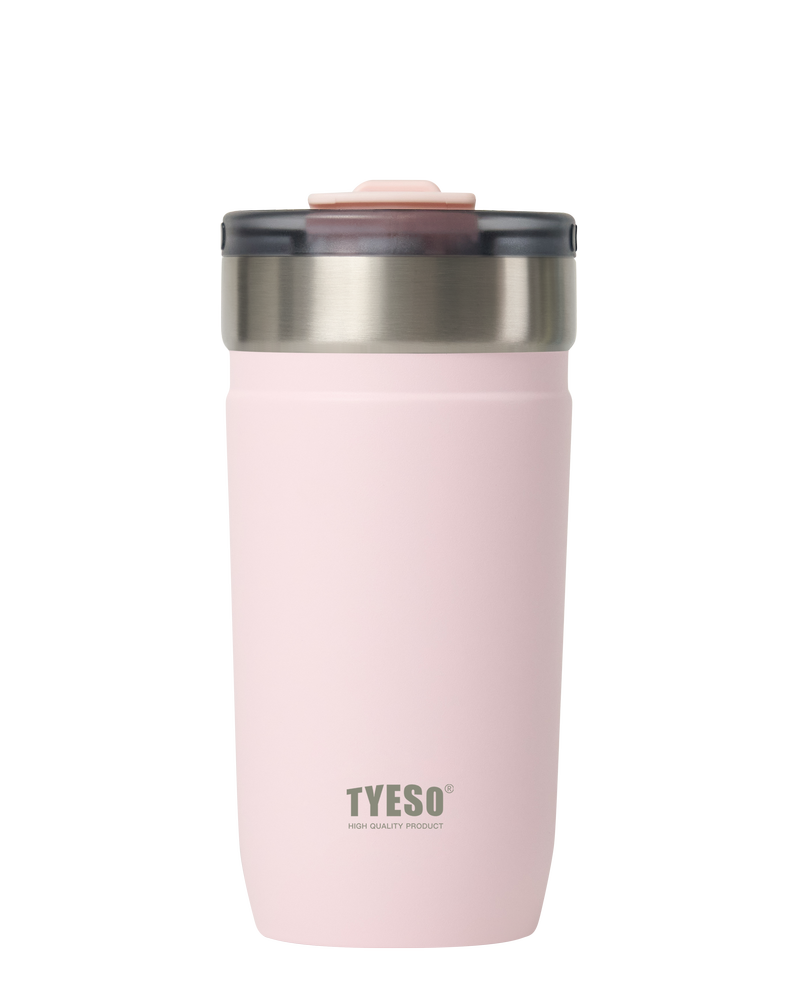 Copo Térmico TYESO OPALINE com Canudo