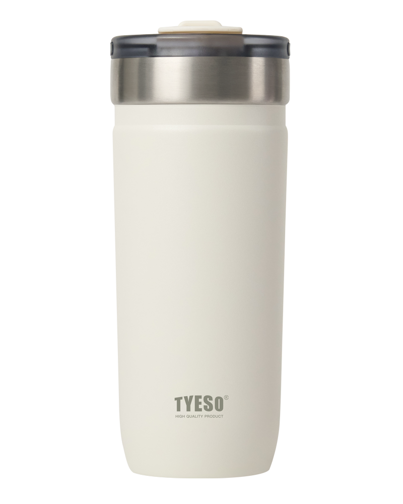 Copo Térmico TYESO OPALINE com Canudo