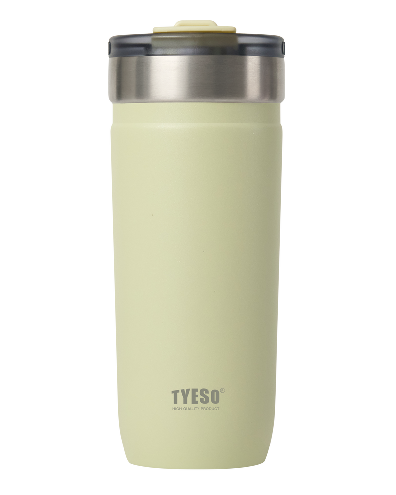 Copo Térmico TYESO OPALINE com Canudo