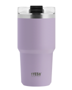 Copo Térmico TYESO com Tampa e Canudo de Silicone