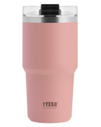 Copo Térmico TYESO com Tampa e Canudo de Silicone
