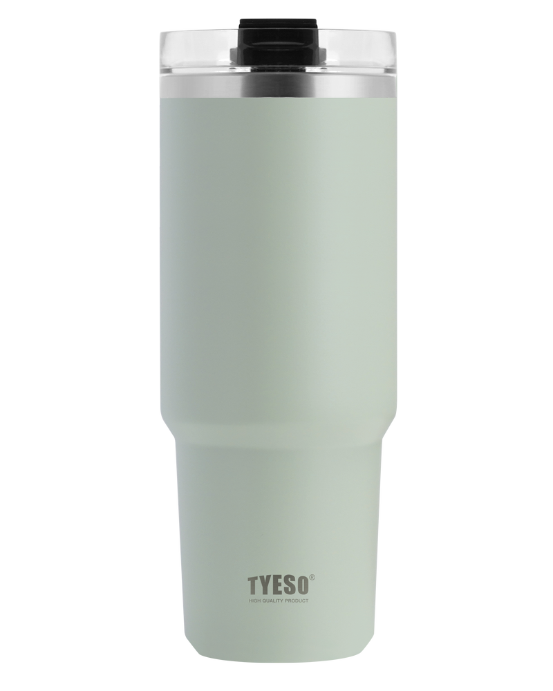 Copo Térmico TYESO com Tampa e Canudo de Silicone
