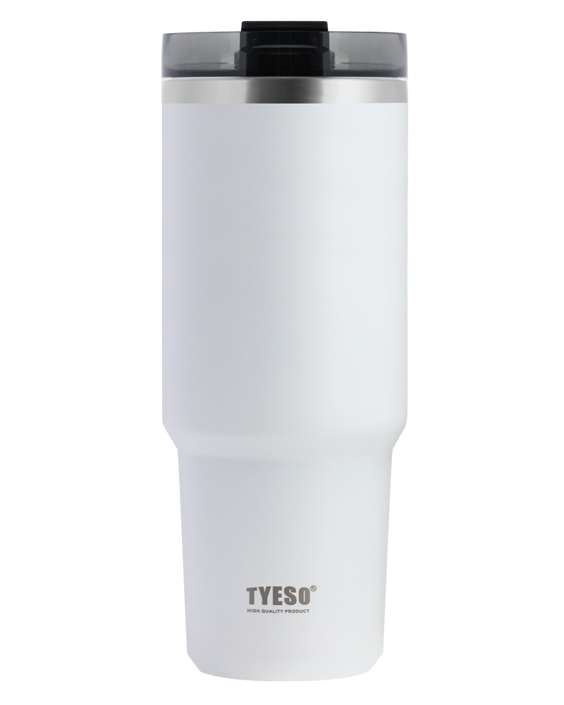 Copo Térmico TYESO com Tampa e Canudo de Silicone