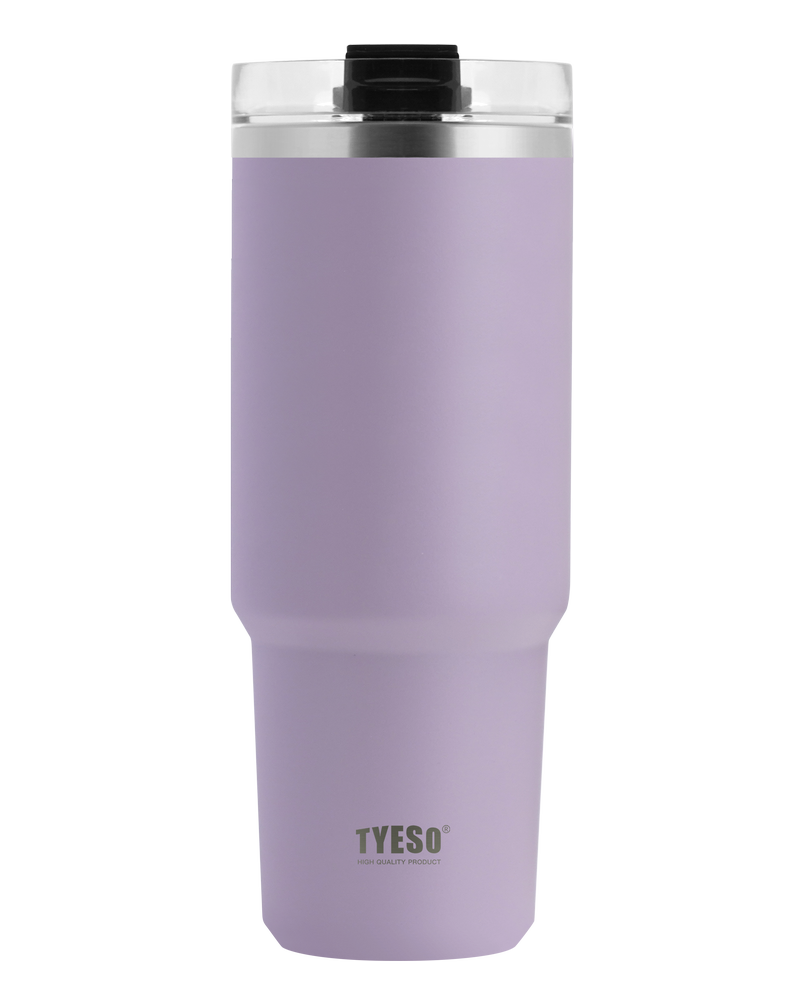 Copo Térmico TYESO com Tampa e Canudo de Silicone