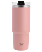 Copo Térmico TYESO com Tampa e Canudo de Silicone