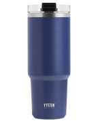 Copo Térmico TYESO com Tampa e Canudo de Silicone