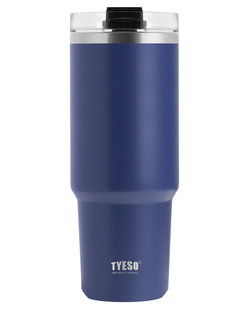 Copo Térmico TYESO com Tampa e Canudo de Silicone