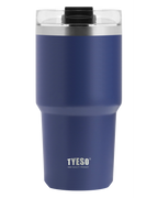 Copo Térmico TYESO com Tampa e Canudo de Silicone